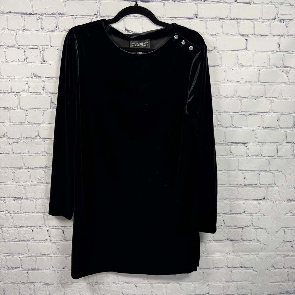 Ellen Tracy Velvet Holiday Dress Size 12